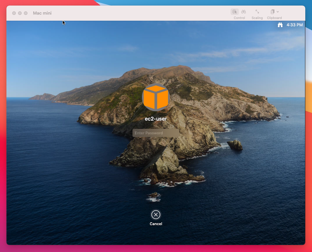 Apple macOS on AWS